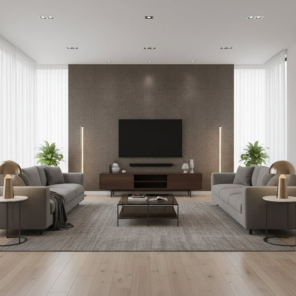 Rugged Linen High Performance Wallcovering - Tudor | Ronald Redding