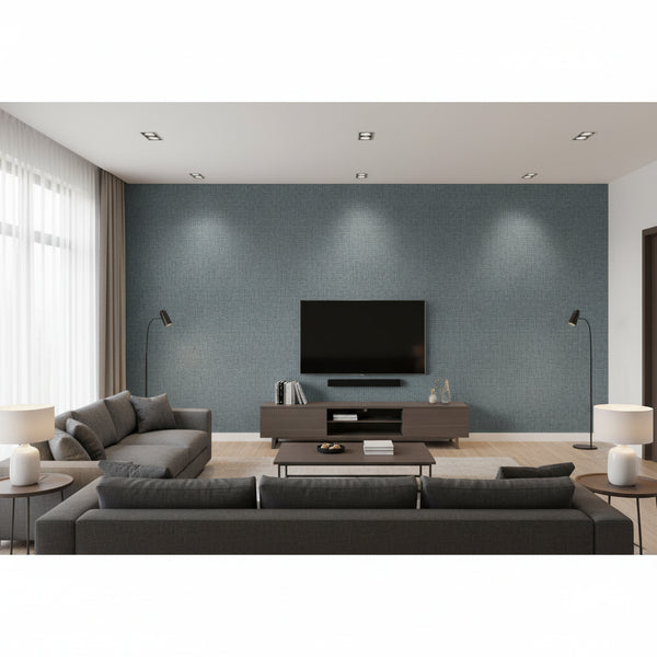 Rugged Linen High Performance Wallcovering - Juniper | Ronald Redding