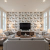 Sumo Classic - Living Room Visualization (AI-generated, may not be to scale. Verify pattern scale with product specifications.)