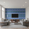 T10642 | Thibaut - Living Room Visualization (AI-generated, may not be to scale. Verify pattern scale with product specifications.)