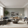 T8012104.35.0 | Kravet - Living Room Visualization (AI-generated, may not be to scale. Verify pattern scale with product specifications.)