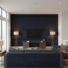 T8012104.55.0 | Kravet - Living Room Visualization (AI-generated, may not be to scale. Verify pattern scale with product specifications.)