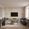 T8012105.16.0 | Kravet - Living Room Visualization (AI-generated, may not be to scale. Verify pattern scale with product specifications.)