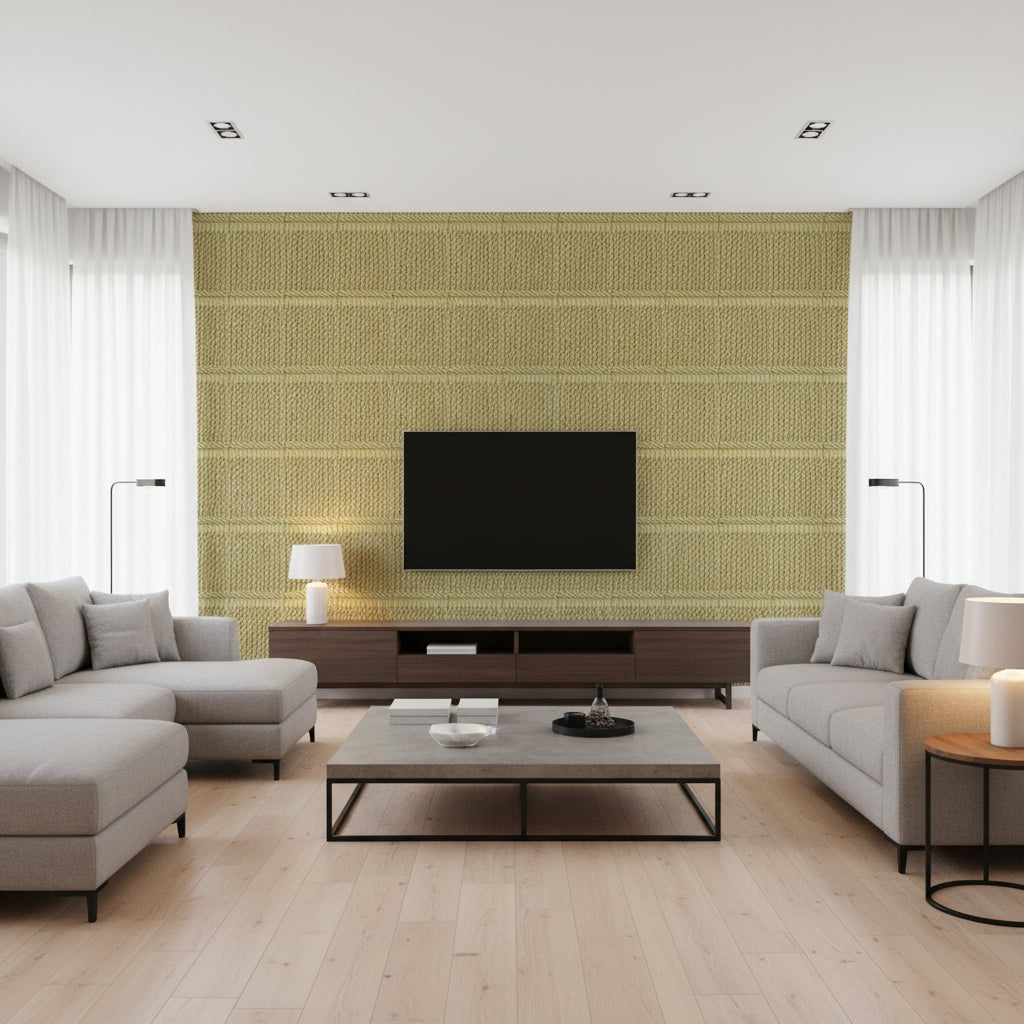 T8012106.34.0 | Kravet - Living Room Visualization (AI-generated, may not be to scale. Verify pattern scale with product specifications.)