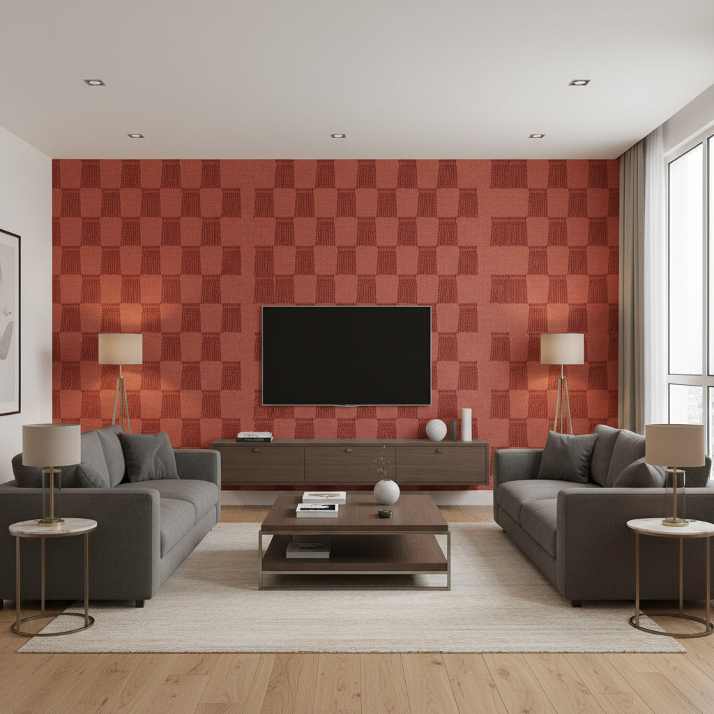 T8012106.924.0 | Kravet - Living Room Visualization (AI-generated, may not be to scale. Verify pattern scale with product specifications.)