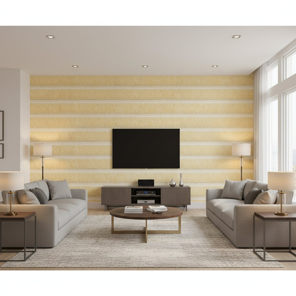 T8015508.114.0 | Kravet - Living Room Visualization (AI-generated, may not be to scale. Verify pattern scale with product specifications.)