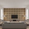 T8015508.116.0 | Kravet - Living Room Visualization (AI-generated, may not be to scale. Verify pattern scale with product specifications.)