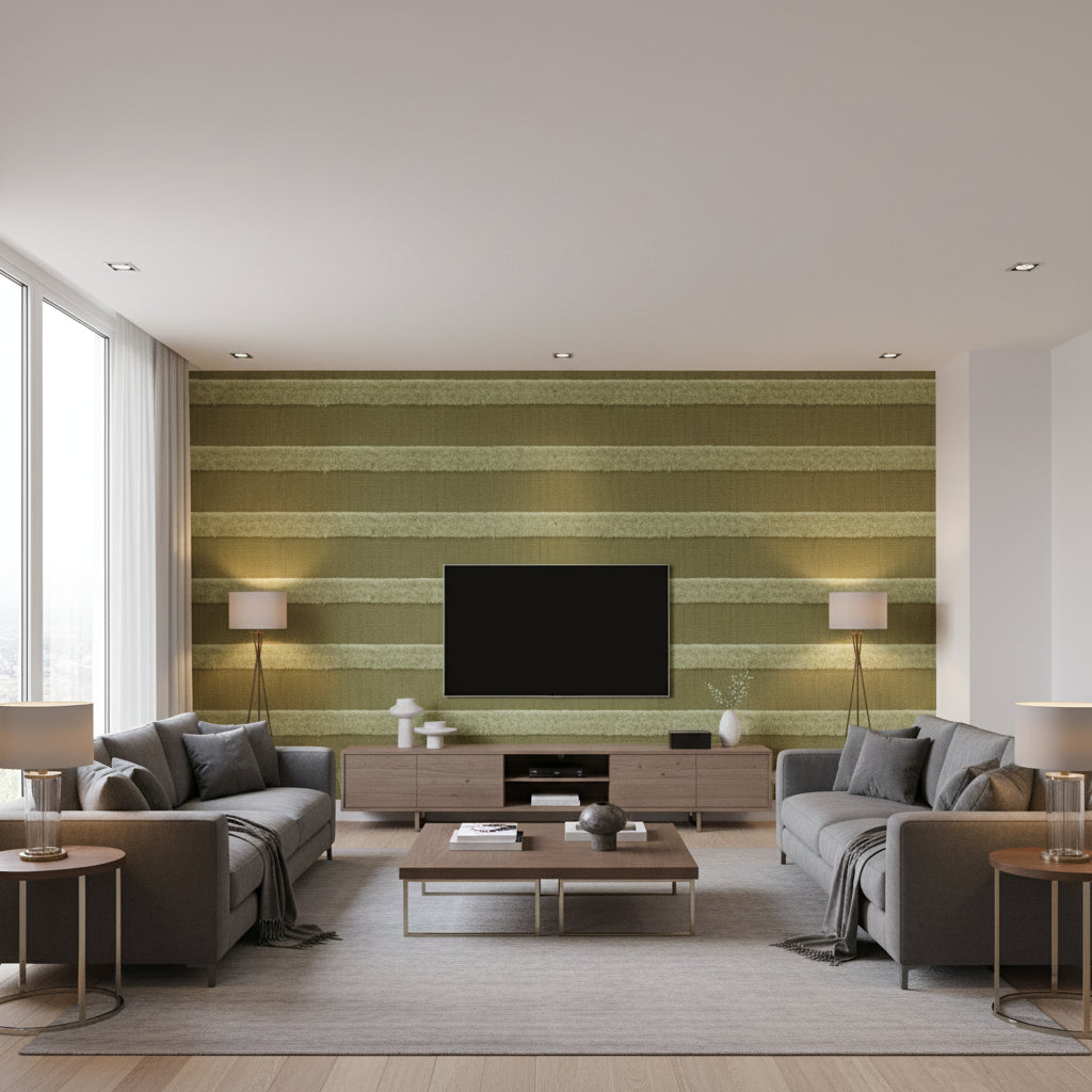 T8015508.130.0 | Kravet - Living Room Visualization (AI-generated, may not be to scale. Verify pattern scale with product specifications.)