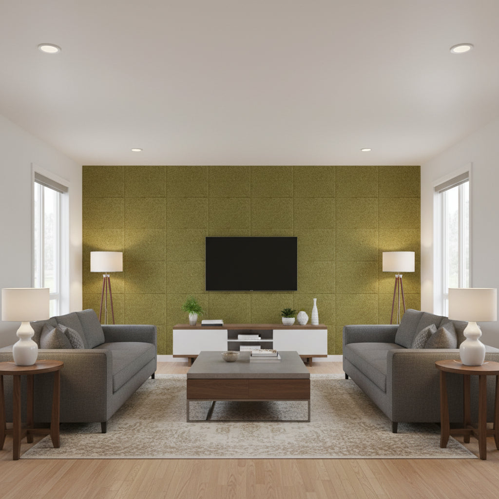 T8015508.3.0 | Kravet - Living Room Visualization (AI-generated, may not be to scale. Verify pattern scale with product specifications.)