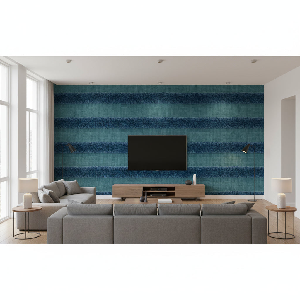 T8015508.5.0 | Kravet - Living Room Visualization (AI-generated, may not be to scale. Verify pattern scale with product specifications.)
