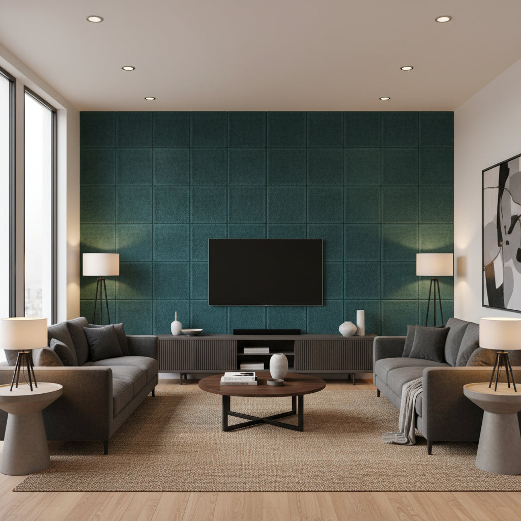 T8015508.513.0 | Kravet - Living Room Visualization (AI-generated, may not be to scale. Verify pattern scale with product specifications.)