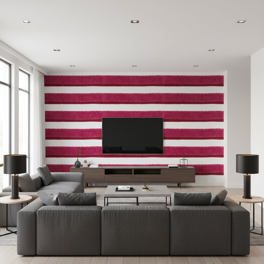 T8015508.77.0 | Kravet - Living Room Visualization (AI-generated, may not be to scale. Verify pattern scale with product specifications.)