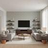 T8019102.5.0 | Kravet - Living Room Visualization (AI-generated, may not be to scale. Verify pattern scale with product specifications.)