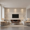T8020105.1101.0 | Kravet - Living Room Visualization (AI-generated, may not be to scale. Verify pattern scale with product specifications.)