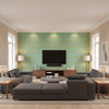 T8020105.3.0 | Kravet - Living Room Visualization (AI-generated, may not be to scale. Verify pattern scale with product specifications.)