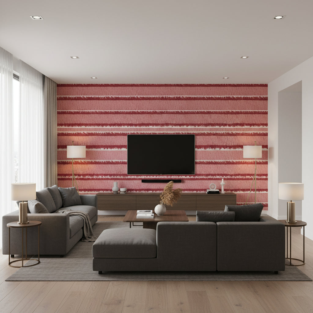 T8022103.19.0 | Kravet - Living Room Visualization (AI-generated, may not be to scale. Verify pattern scale with product specifications.)