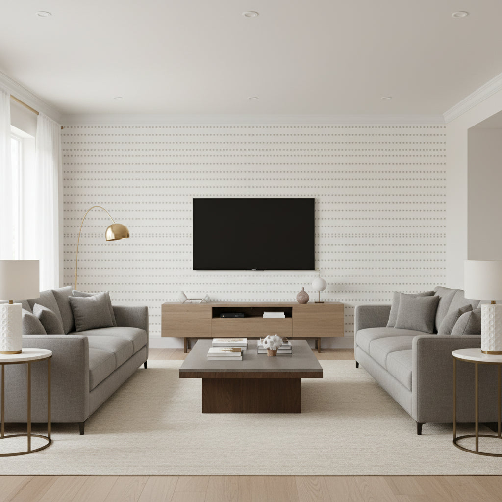 TL10172.113.0 | Kravet - Living Room Visualization (AI-generated, may not be to scale. Verify pattern scale with product specifications.)