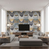W3571.415.0 | Kravet - Living Room Visualization (AI-generated, may not be to scale. Verify pattern scale with product specifications.)