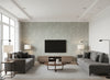 Mikado Fog | Romo - Living Room Visualization (AI-generated, may not be to scale. Verify pattern scale with product specifications.)