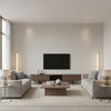 Kauri Quartzite | Romo - Living Room Visualization (AI-generated, may not be to scale. Verify pattern scale with product specifications.)
