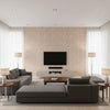 Delphie Hoya | Romo - Living Room Visualization (AI-generated, may not be to scale. Verify pattern scale with product specifications.)