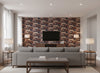 Delilah Sienna | Romo - Living Room Visualization (AI-generated, may not be to scale. Verify pattern scale with product specifications.)