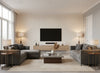 Alma Eau de ivory | Romo - Living Room Visualization (AI-generated, may not be to scale. Verify pattern scale with product specifications.)