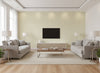 Remi beige | Romo - Living Room Visualization (AI-generated, may not be to scale. Verify pattern scale with product specifications.)