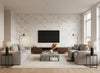 Betula white | Romo - Living Room Visualization (AI-generated, may not be to scale. Verify pattern scale with product specifications.)
