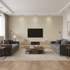 Yelena Birch | Romo - Living Room Visualization (AI-generated, may not be to scale. Verify pattern scale with product specifications.)