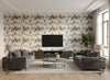 Ebru Verdure | Romo - Living Room Visualization (AI-generated, may not be to scale. Verify pattern scale with product specifications.)
