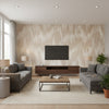 Ruhani Moonstone | Romo - Living Room Visualization (AI-generated, may not be to scale. Verify pattern scale with product specifications.)