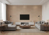 Monazite Cocktail | Romo - Living Room Visualization (AI-generated, may not be to scale. Verify pattern scale with product specifications.)
