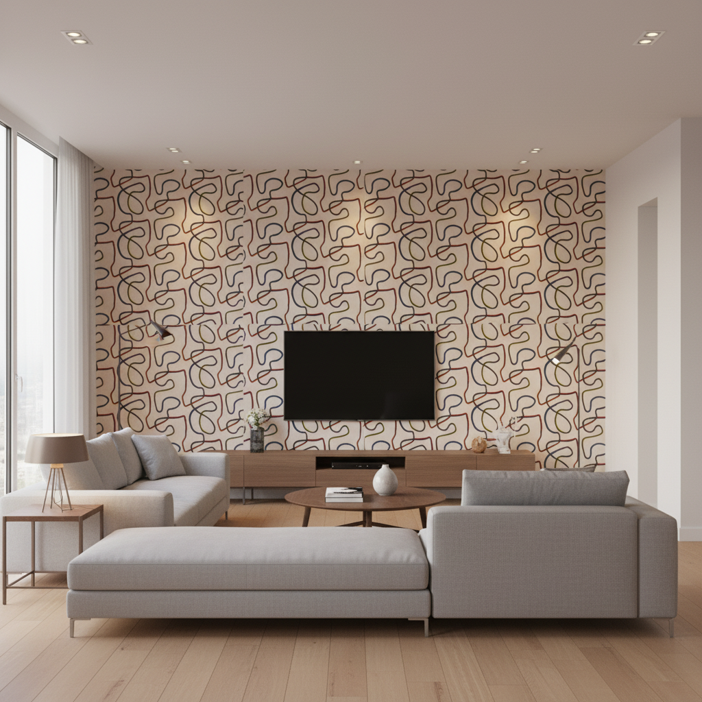 Test Room Setting - Living Room