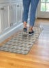 Rooney Taupe Anti-Fatigue Comfort Long Mat | Jeffrey Stevens - Image 2