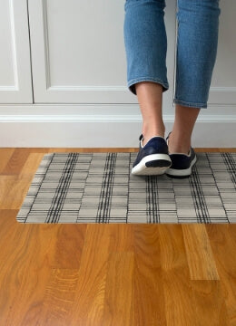 Rooney Taupe Anti-Fatigue Comfort Long Mat | Jeffrey Stevens - Image 5