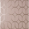 Rosco Pink Trellis Wallcovering | Jeffrey Stevens - Image 1