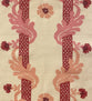 Henriot Stripe, Roses Pink on Tinted Linen Cotton