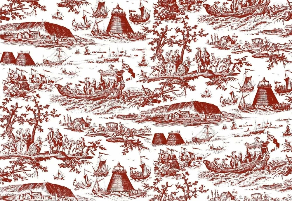 Fete Navale Toile, Rouge