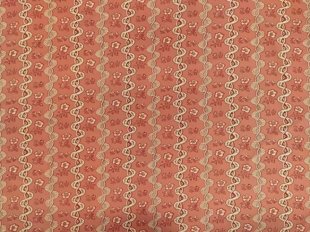 Toile Rayure de Vizille, Rouille