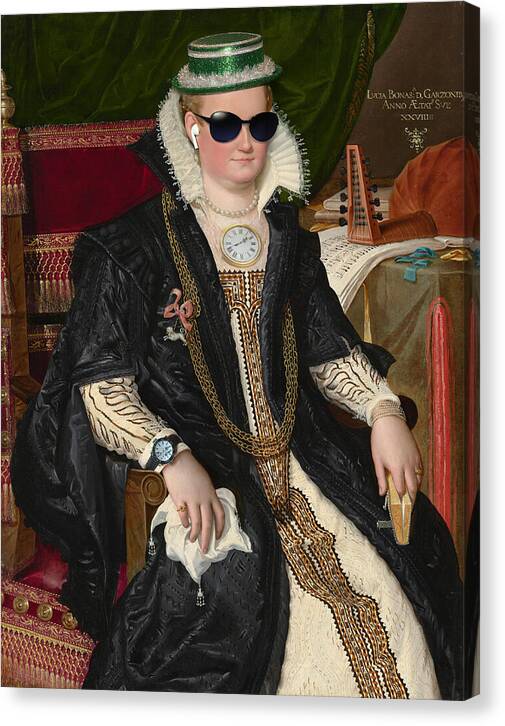 Royal St Patrick's Lady - Canvas Print