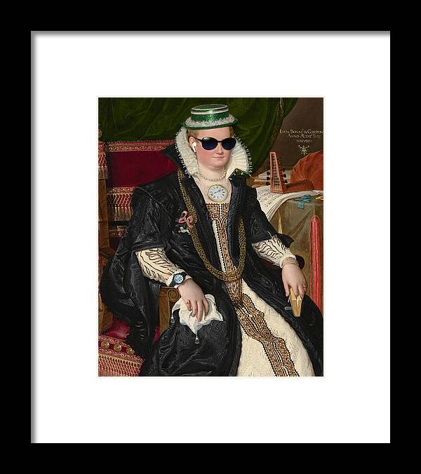 Royal St Patrick's Lady - Framed Print