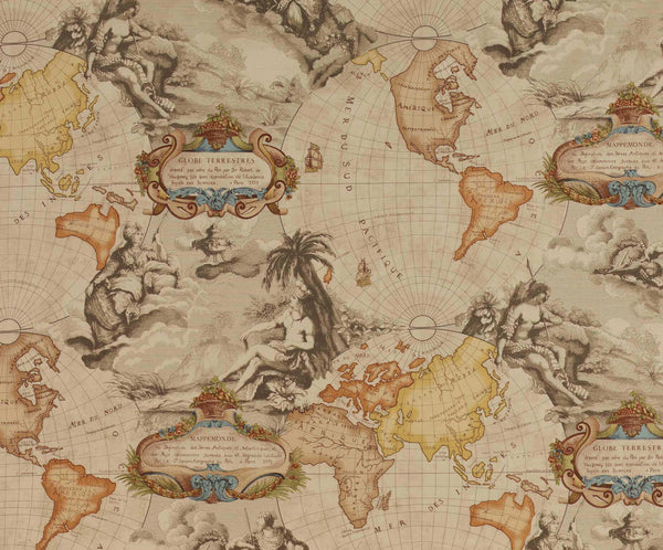 Planisphere Miel | Pierre Frey