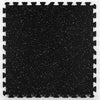 Rubber Interlocking Floor Tiles in Basalt | Jeffrey Stevens - Image 1