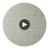 Rushden Type II Vinyl | Hollywood Wallcoverings Circular Swatch | Hollywood Wallcoverings