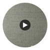 Rushden Type II Vinyl | Hollywood Wallcoverings Circular Swatch | Hollywood Wallcoverings