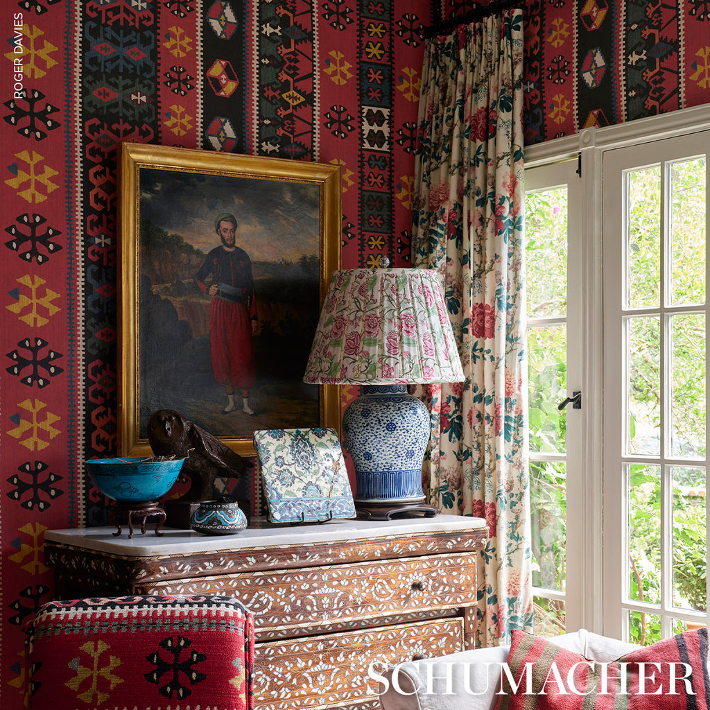 Sahane POMEGRANATE RED | Schumacher - Image 14