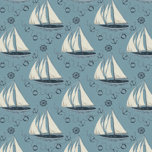 Sail Away Cast Away | Abnormals Anonymous Wallcovering
