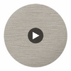 Saint Helene Durable Vinyl | Hollywood Wallcoverings Circular Swatch | Hollywood Wallcoverings