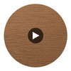 Saint Helene Durable Vinyl | Hollywood Wallcoverings Circular Swatch | Hollywood Wallcoverings